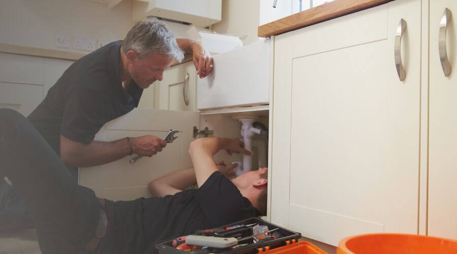 Professional burst pipe repair services in Emington, IL